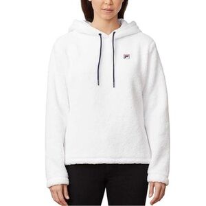 Fila Fleece Hoodie, White